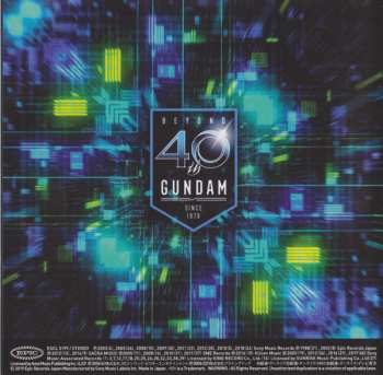 CD Various: 機動戦士ガンダム 40th Anniversary Best Anime Mix