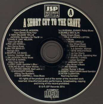 4CD/Caja Various: A Short Cut To The Grave (Gin, Justice, Jail & Judgement 1924-1942)