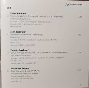 4CD/Caja Various: A-Z Of Conductors By David Patmore