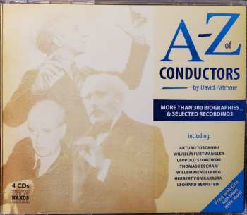 4CD/Caja Various: A-Z Of Conductors By David Patmore