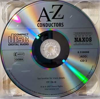 4CD/Caja Various: A-Z Of Conductors By David Patmore