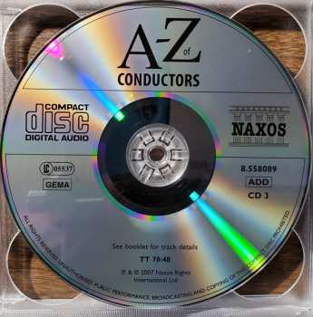 4CD/Caja Various: A-Z Of Conductors By David Patmore