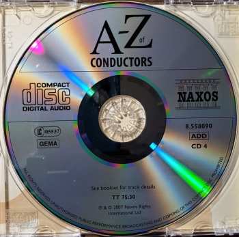 4CD/Caja Various: A-Z Of Conductors By David Patmore