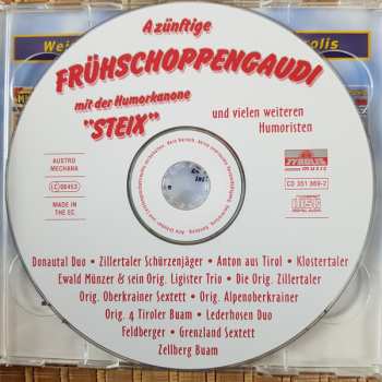 2CD Various: A Zünftige Frühschoppen-Gaudi