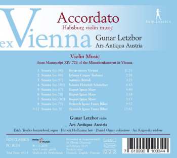 CD Various: Accordato: Habsburg Violin Music