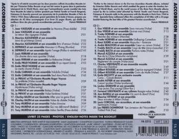 2CD Various: Accordéon Musette Virtuoses Paris 1944-1954 Volume 3