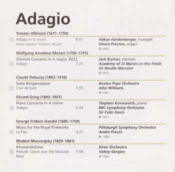 CD Various: Adagio (Music For Relaxation)