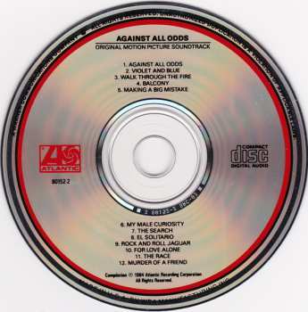CD Various: Music From The Original Motion Picture Soundtrack - Against All Odds