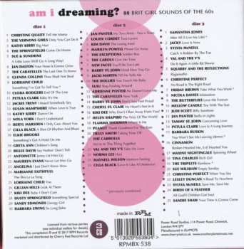 3CD/Caja Various: Am I Dreaming?: 80 Brit Girl Sounds Of The 60s