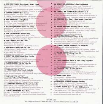 3CD/Caja Various: Am I Dreaming?: 80 Brit Girl Sounds Of The 60s