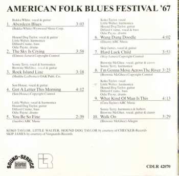 CD Various: American Folk Blues Festival '67
