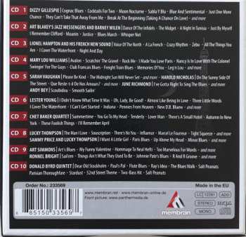 10CD/Caja Various: Americans In Paris (The City Of Love And All That Jazz)