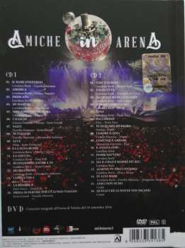 2CD/DVD/Caja Various: Amiche In Arena DLX