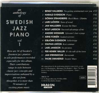 CD Various: An Antology Of Swedish Jazz Piano. Vol. 1