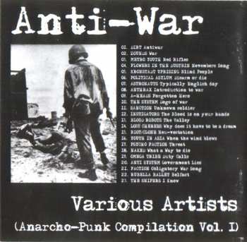 CD Various: Anti-War (Anarcho-Punk Compilation Vol. 1)