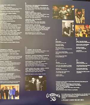 4LP/SP/Caja Various: Antone's: 50 Years Of The Blues DLX | LTD | CLR