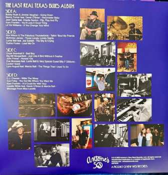 4LP/SP/Caja Various: Antone's: 50 Years Of The Blues DLX | LTD | CLR