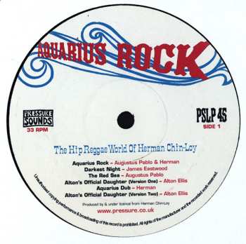 2LP Various: Aquarius Rock: The Hip Reggae World Of Herman Chin-Loy