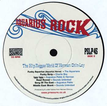 2LP Various: Aquarius Rock: The Hip Reggae World Of Herman Chin-Loy