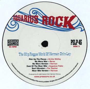 2LP Various: Aquarius Rock: The Hip Reggae World Of Herman Chin-Loy