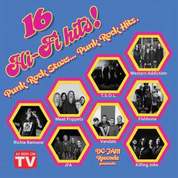 LP Various: 16 Hi-Fi hits! Punk Rock Stars… Punk Rock Hits. LTD | CLR