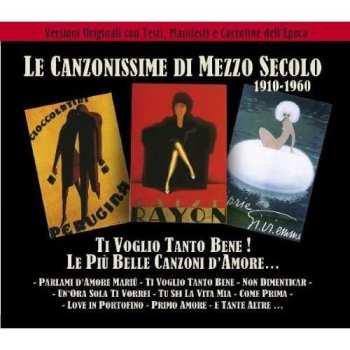 2CD Various Artists: Le Canzonissime Di Mezzo Secolo 1910 - 1960