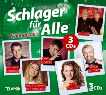 3CD Various: Schlager Für Alle: Weihnachten