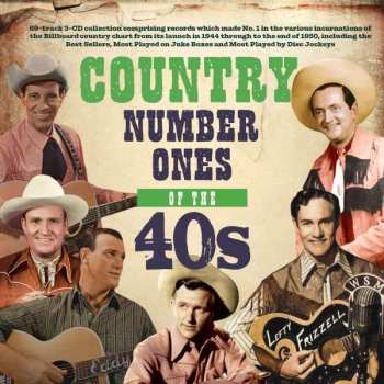 3CD Various: The Country No. 1s Of The '40s
