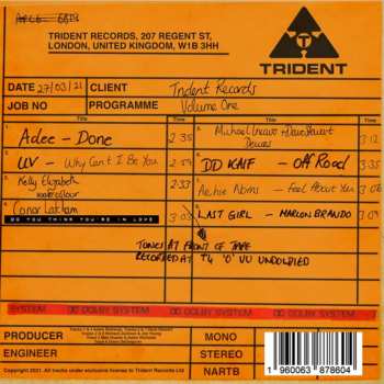 LP Various Artists: Trident Vol. 1