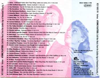 5CD/DVD/Caja Various: Atomic Platters: Cold War Music From The Golden Age Of Homeland Security
