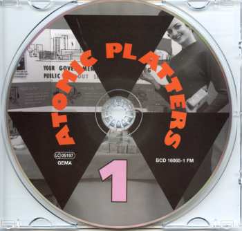 5CD/DVD/Caja Various: Atomic Platters: Cold War Music From The Golden Age Of Homeland Security