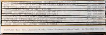 10CD/Caja Various: Baroque - Les Maîtres De L'Époque Baroque (XVII-XVIII siècle)