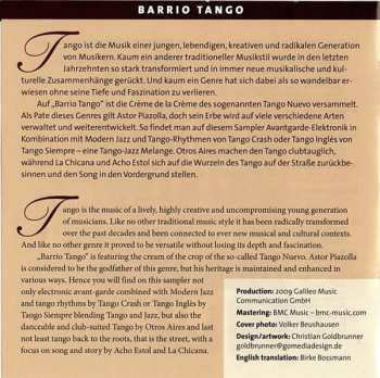 CD Various: Barrio Tango