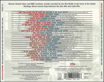 CD Various: Battle Of Hastings Street - Raw Detroit Blues And R&B From Joe's Record Shop 1949-1954