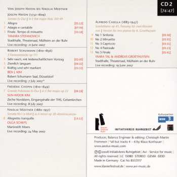 3CD/Caja Various: Beethoven Und ... & Neue Klaviermusik