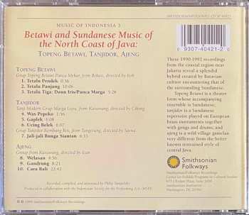 CD Various: Betawi & Sundanese Music Of The North Coast Of Java
