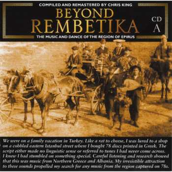 4CD Various: Beyond Rembetika: The Music And Dance Of The Region Of Epirus (Recordings 1919-1958)