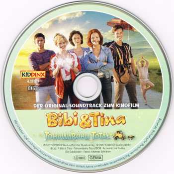 CD Various: Bibi & Tina - Tohuwabohu Total (Der Original-Soundtrack Zum Kinofilm)