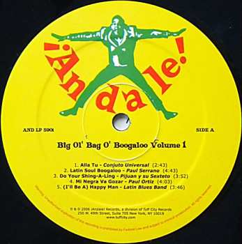LP Various: Big Ol' Bag O' Boogaloo Vol. 1