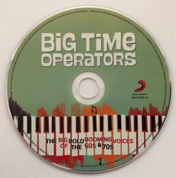 2CD Various: Big Time Operators (The Big Bold Booming Voices Of The 60s & 70s)