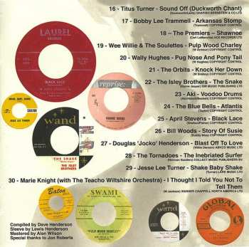 CD Various: Black Lace And Voodoo Drums (Lux And Ivy Dig That Sound)