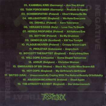 CD Various: Blastbeat Tribute To Type O Negative - Blast No. 1 DLX