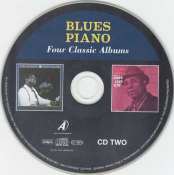 2CD Various: Blues Piano - Four Classic Albums
