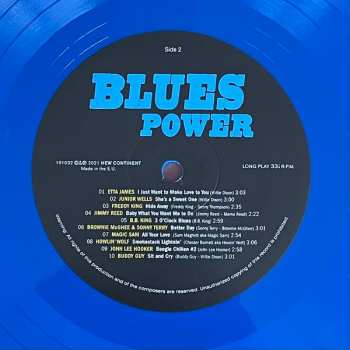 LP Various: Blues Power - 20 Original All-Time Classics  CLR