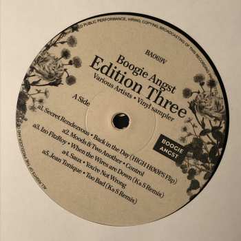 LP Various: Boogie Angst Edition Three