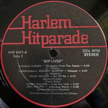 LP Various: Bop Lives