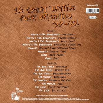 LP Various: Bored Teenagers Vol.16: 16 Great British Punk Originals '77-'82