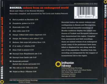 CD Various: Bosnia: Echoes From An Endangered World
