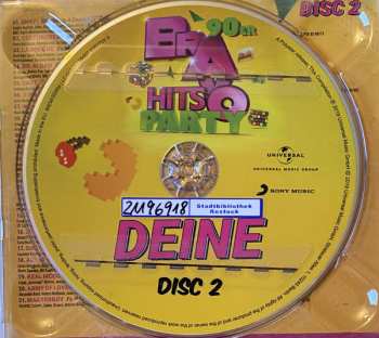 3CD/Caja Various: Bravo Hits Party - 90er DIGI