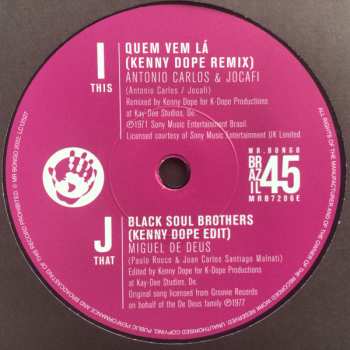 5SP/Caja Various: Brazil45: Mr Bongo x Kenny Dope LTD